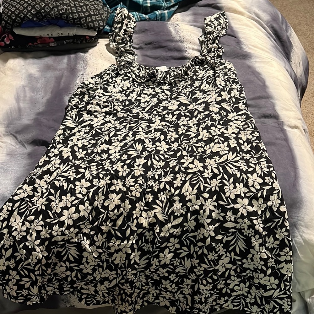 2XL flowy floral dress